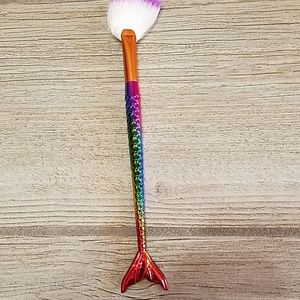 Rainbow mermaid makeup brush